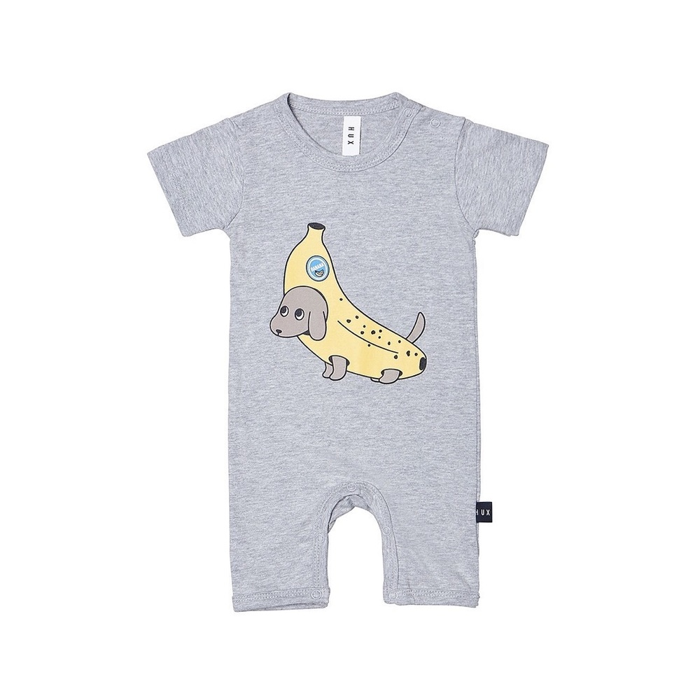 Huxbaby Banana Dog Romper